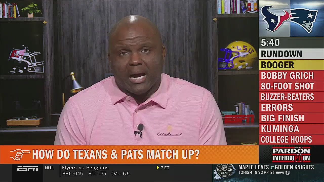 Pardon The Intterruption | Stroud is a playoff assassin! – Booger breaks Patriots vs Texans showdown