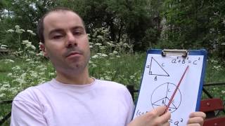 Лекция 8. Теорема Пифагора и уравнение окружности Лекция 8. Теорема Пифагора и уравнение окружности