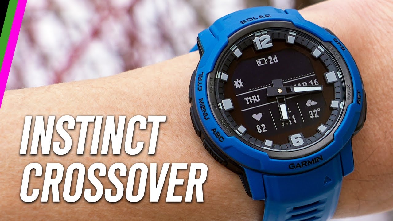 Watch Review: Garmin Instinct Crossover Solar Tactical Smartwatch