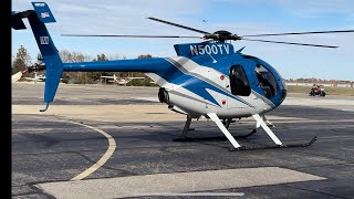 MD530F Arrival, Engine Start, and Departure