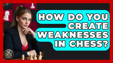 How Do You Create Weaknesses In Chess? - The Chess Codex