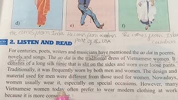 TIẾNG ANH 9 UNIT 2 LISTEN, READ AND SPEAK, LISTEN [ AK ] rất dễ hiểu