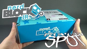 Subscription Spot - Nerd Block Jr Boys October 2015 Subscription Box OPENING!