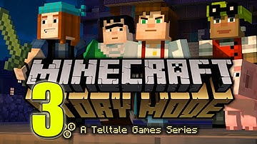 Minecraft Story Mode| Walkthrough Part 3| Escaping Into the Nether!!