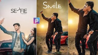 Selfie Pose Photo Editing In Picsart | Instagram Viral Creative Photo Editing Tutorial In Hindi screenshot 2