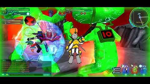 Fusionfall - Fighting Mega Echo