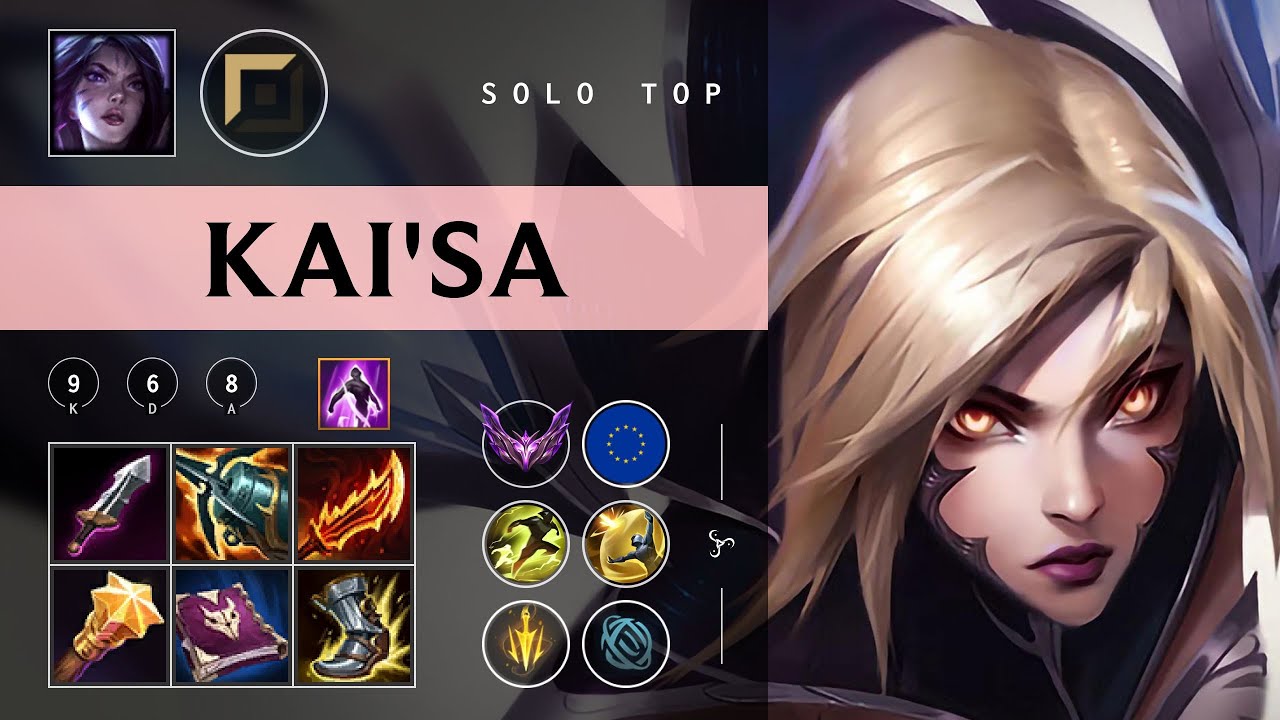 Kai'Sa Top vs Fiora - EUW Master Patch 26.01