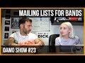 MAILING LISTS FOR BANDS