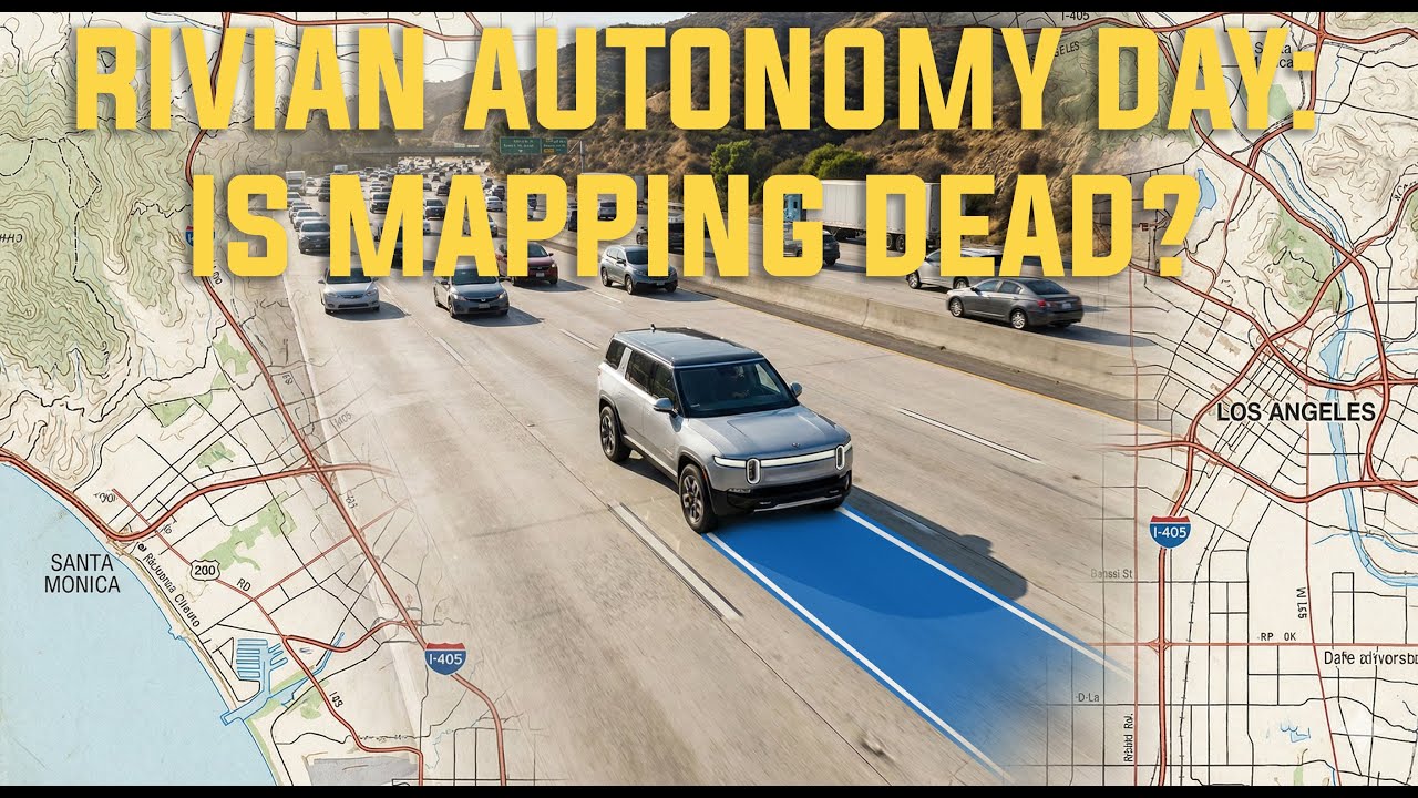 Rivian Autonomy Day: Ditching Mapping & Adding Gemini AI?