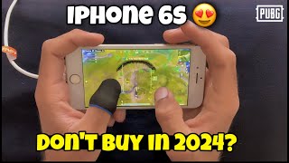 iPhone 6s PUBG Review & Handcam 2024 | Buy Or Not in 2024 | Price | Heat & lag | Battery | PUBG Test