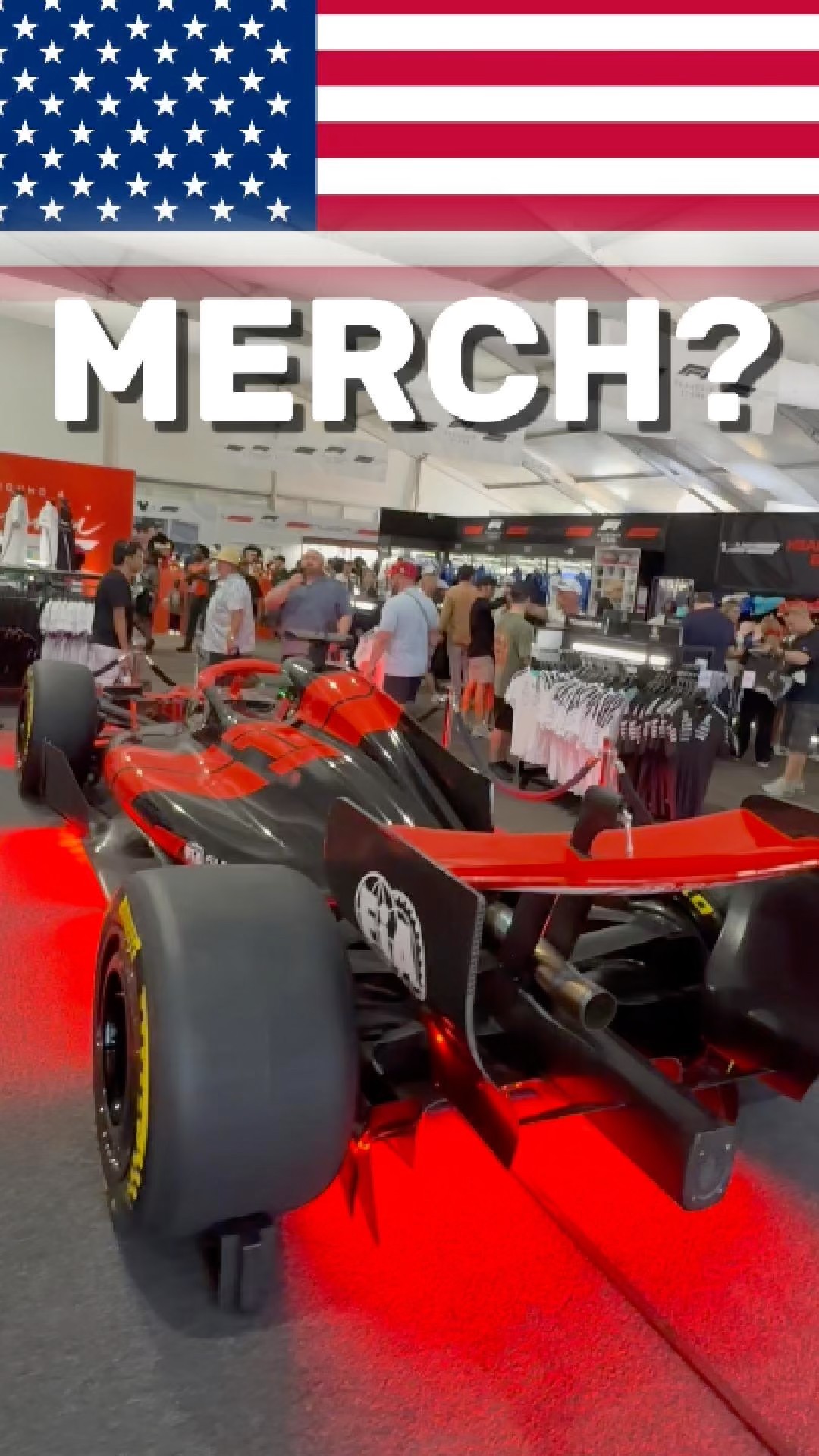 Merch prices at the Miami GP! - YouTube