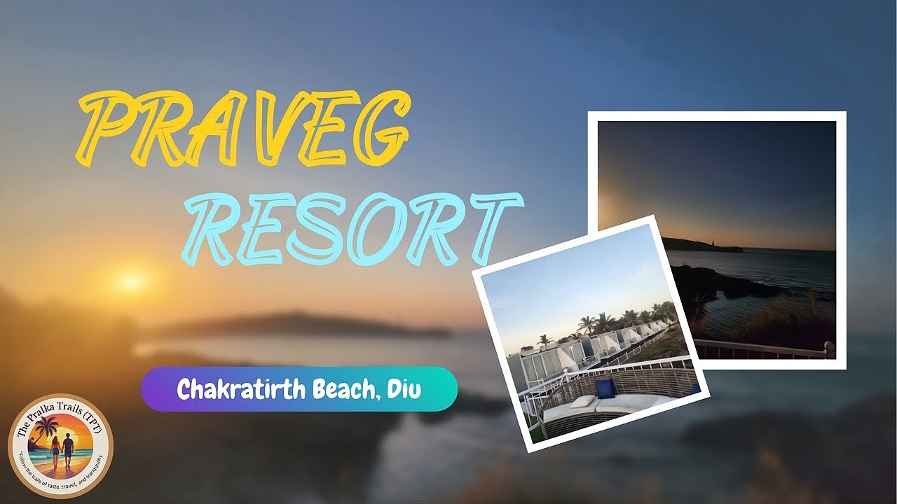 🏝️ Inside Praveg Beach Resort | 🌊 Chakratirth Beach Diu Room Tour + Sea View