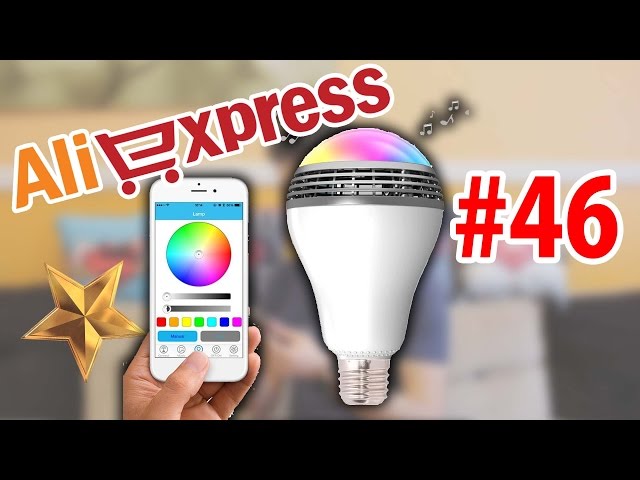 PLAYBULB Hoparlörlü Akıllı LED Ampul - Aliexpress Alışverişim (46) - YouTube