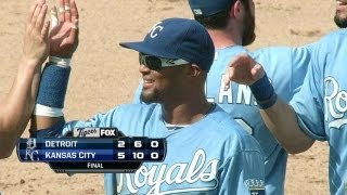 DET@KC: Holland closes out the Tigers in the ninth