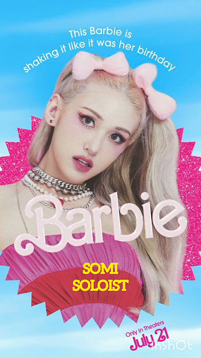 Kpop Female Idols that who look like real-life Barbie #shorts #kpop #rosé #somi #sana #ningning