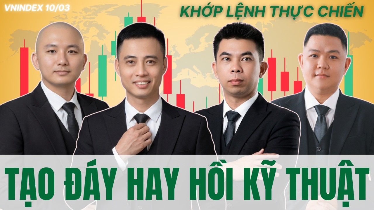 Chứng Khoán Hôm Nay: VNIndex Tạo Đáy Hay Chỉ Hồi Kỹ Thuật?