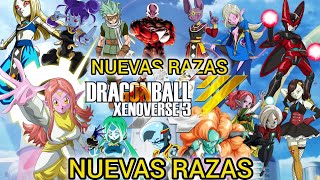 Nuevas Razas Para Dragon Ball Xenoverse 3 Raza Androide Raza Kaio-shin Raza Dios de la Destrucción