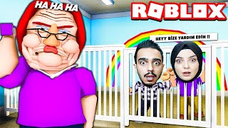Betty Teyzeni̇n Evi̇den Aci̇len Çikmaliyiz Roblox Bettys Nursery Escape Obby
