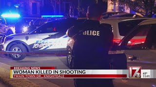 Woman shot to death in Knightdale neighborhood, police say; Suspect on the loose