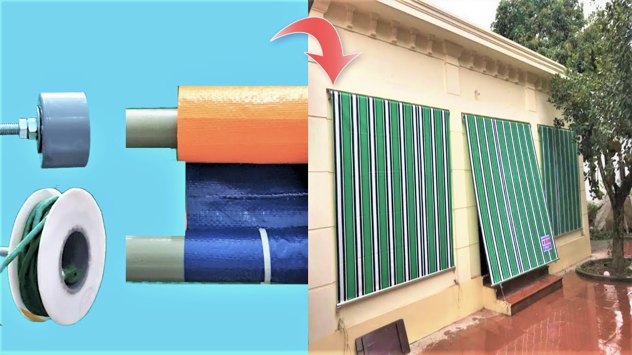 Đánh bay cái nóng mùa hè! Rèm cuốn tự làm giá rẻ cho ngôi nhà mát mẻ, thoáng đãng — Hiệu quả 100%