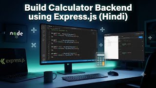 Build Calculator Backend using Express.js | Complete Project (Hindi)