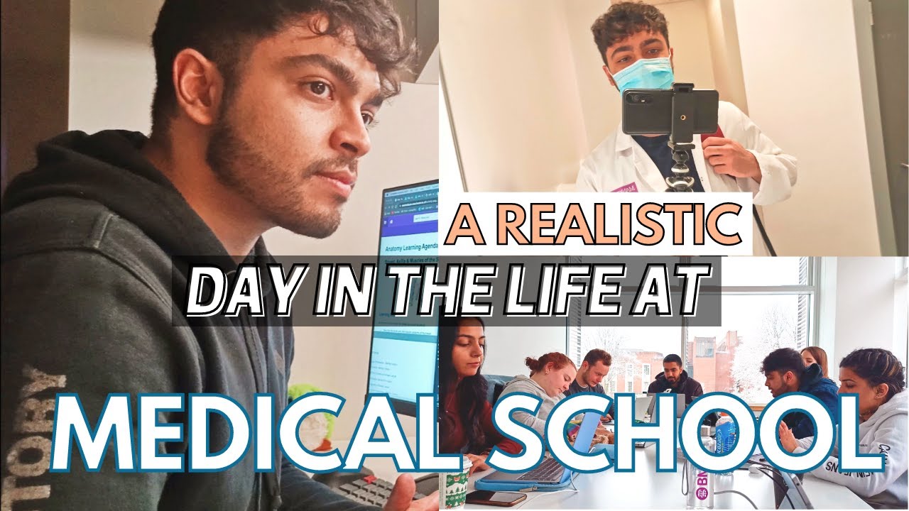 A Realistic Day in the Life of a 1st Year Medical Student - YouTube