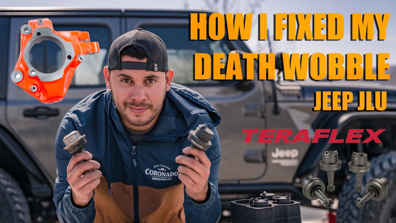 Fixing My Jeep JL Death Wobble Teraflex JL/JT Dana 30/44 HD Ball