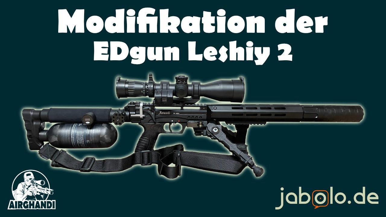 Modifikation der EDgun Leshiy 2 - YouTube