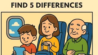 99% People FAIL To Find 5 Differences ✈️ Can You? (LIVE Challenge)