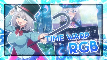 Time Warp RGB Tutorial | Alight Motion |
