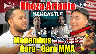 ATLET MMA RHEZA ARIANTO SEORANG SANTRI YANG DIPULANGKAN DARI AMERIKA The Zenwalk  MMA Podcast