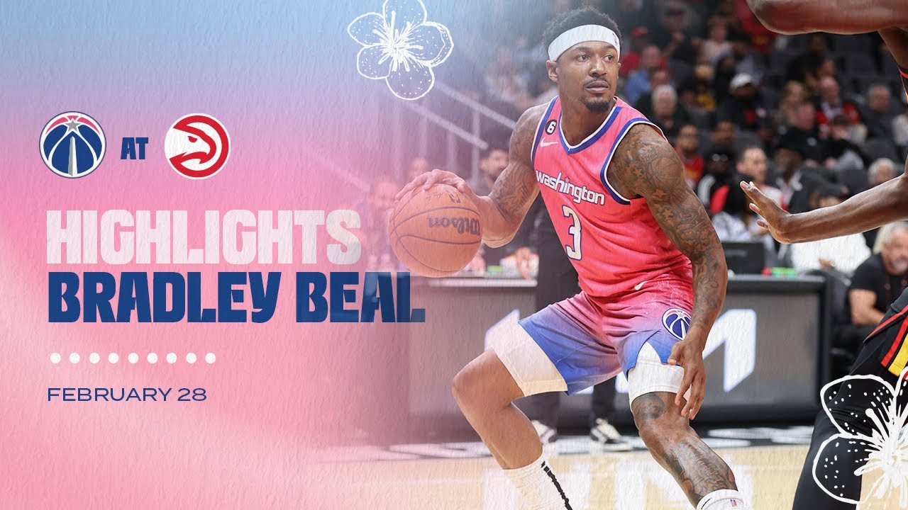 Highlights: Bradley Beal scores 37 points vs. Atlanta Hawks // Feb. 28 