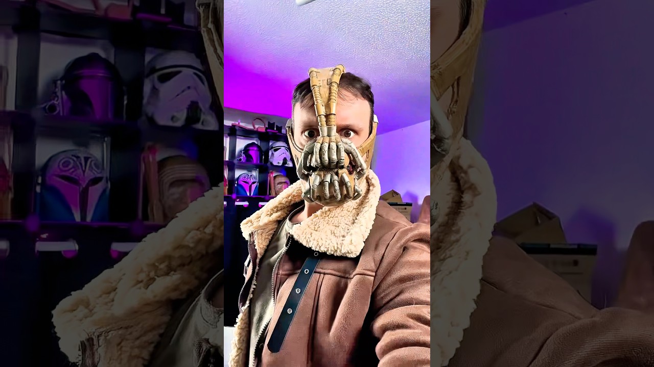 Cardboard Bane Mask 