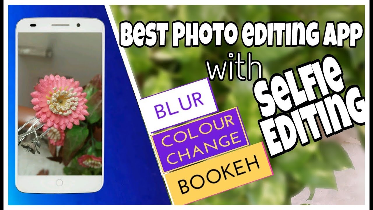 Best photo editor 2017.Blur And many effects