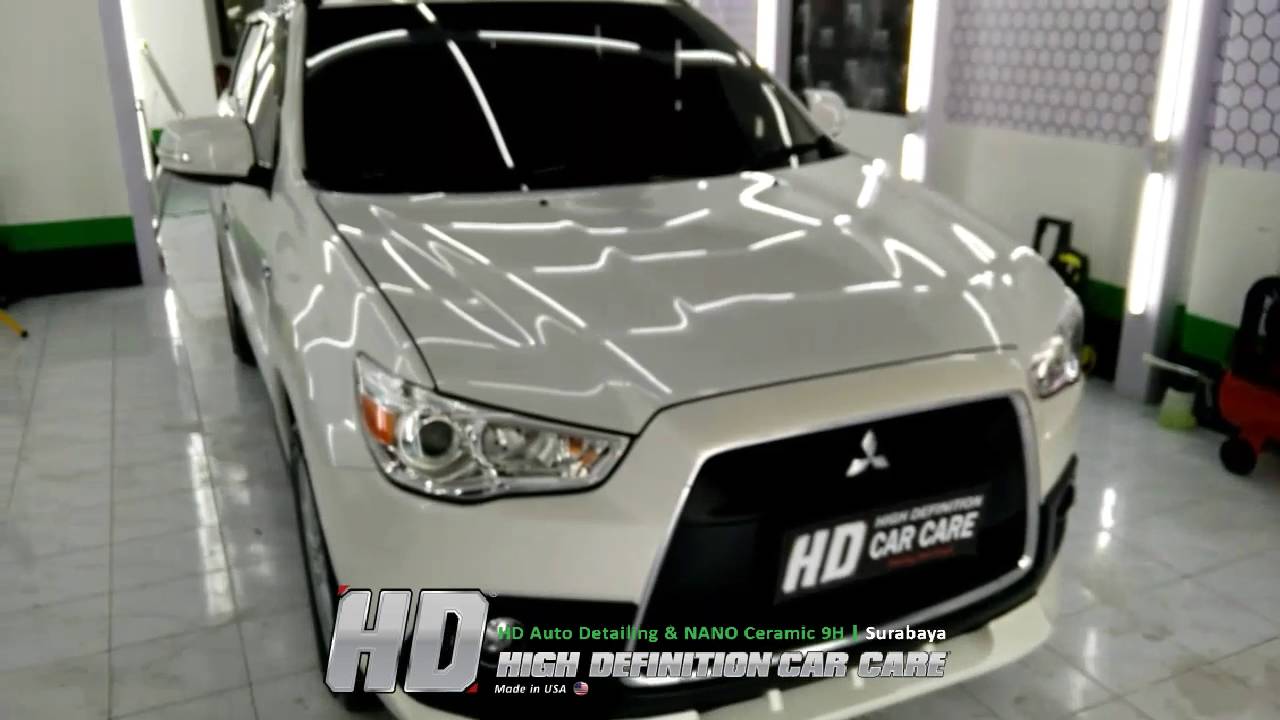 Laminating Mobil Surabaya HD Nano Ceramic 9H Coating Mitsubishi Outlander Sport