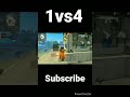 #short video free fire 1vs4 OP 🔥🔥__ arun gaming officer 🔥🔥 iska king 👑👑