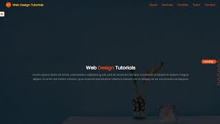 How to Create Responsive Portfolio Website | HTML CSS JS | Part 8
