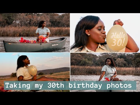 Celebrate My 30th birthday with me! Photoshoot | Birthday vlog 1/2