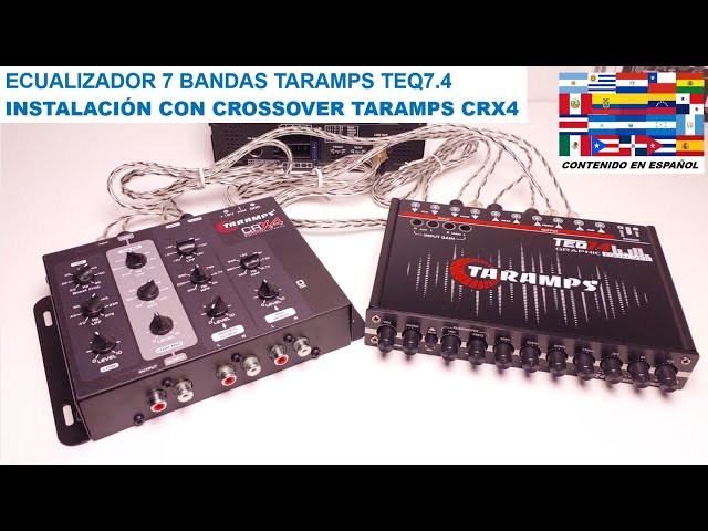 TECH INFO - TARAMPS TEQ7.4 INSTALLATION with the TARAMPS CRX4