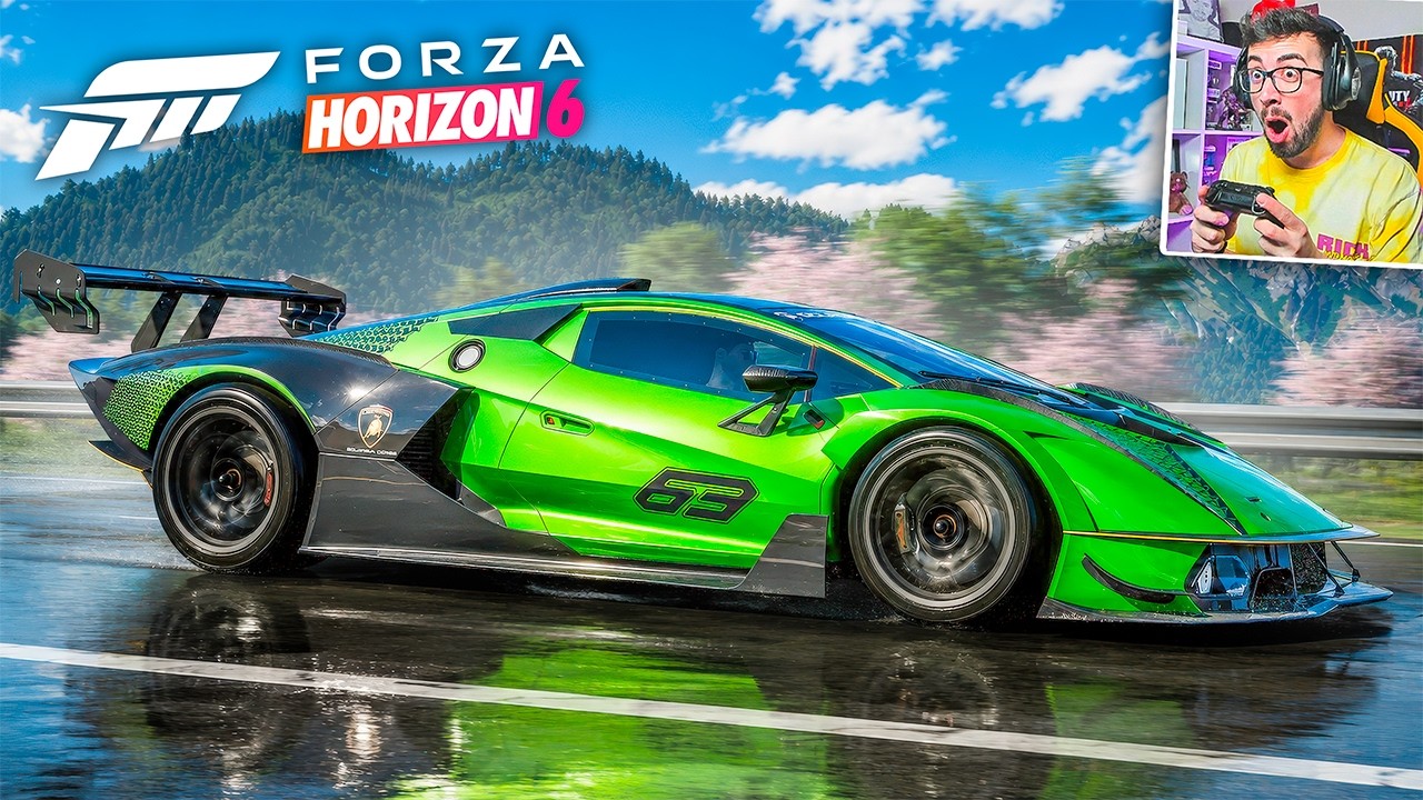 TUNEANDO un LAMBORGHINI ESSENZA SCV12 en FORZA HORIZON 6 - YouTube