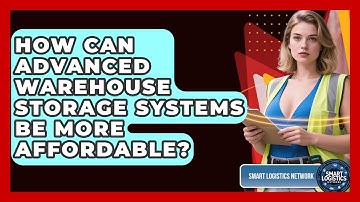 How Can Advanced Warehouse Storage Systems Be More Affordable? - Smart Logistics Network