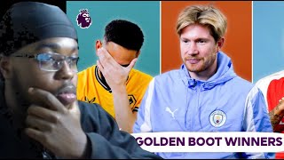 Footballers Try to Name Every Premier League Golden Boot WINNER