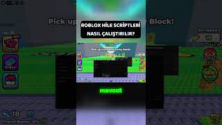 ROBLOX HİLE SCRİPT ÇALIŞTIRILIR?! ⚡Escape Waves For Lucky Blocks Script  #roblox #robloxshorts