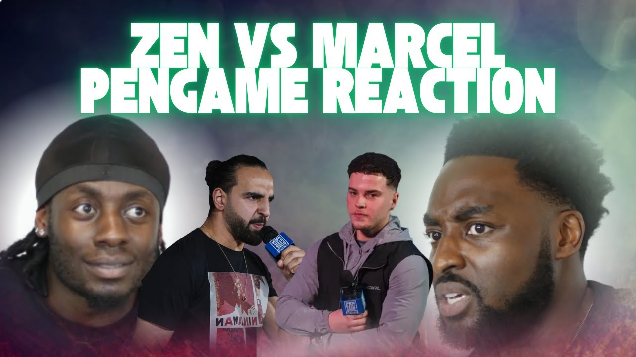 ZEN VS MARCEL PENGAME REACTION | CCUSTOM CULTURE #pengame