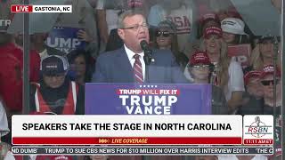 FULL SPEECH Tim Moore Delivers Remarks in Gastonia NC