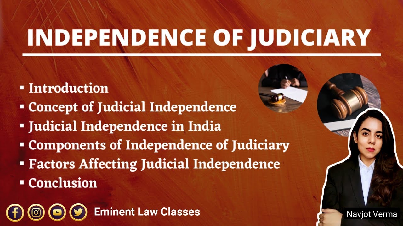 essay on independent judiciary