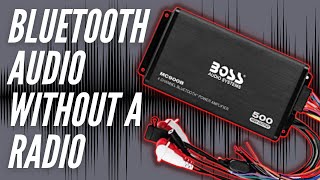 C10 | Boss Bluetooth Install | Audio without a Radio