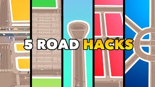 5 Road Hacks you need to know in Cities: Skylines! | No Mods needed