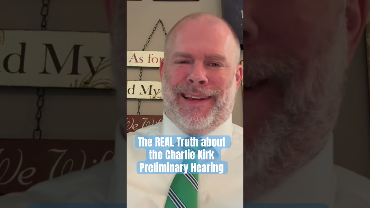 Lawyer Tells the REAL Truth about the Charlie Kirk Preliminary Hearing #lawyer #shorts thumbnail