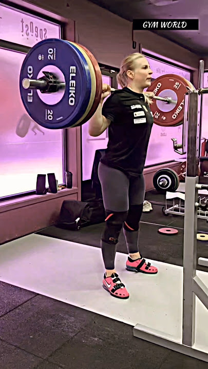 Girls Weightlifting Attitude 🔥😱 #shorts #fitness #attitude #weightlifting #viral #popular #trending